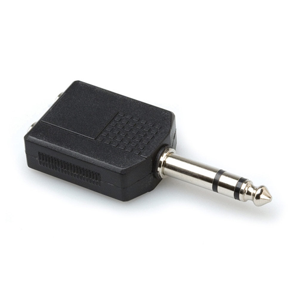 Hosa GPP-359 Dual 1/4 inch TRS to Single 1/4 inch TRS Adaptor