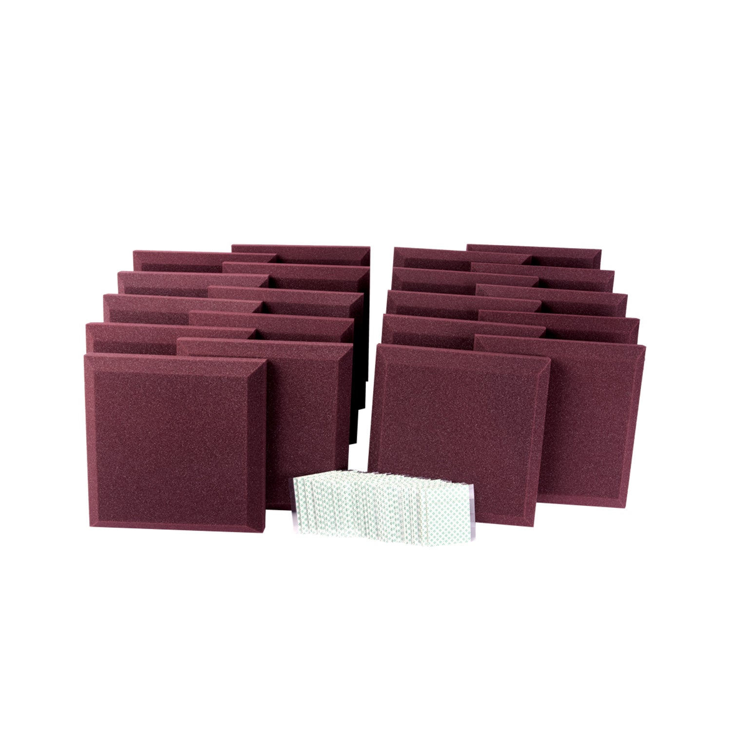 Auralex Home Office Kit - Studiofoam Panel Kit (Burgundy)