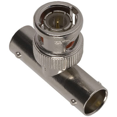 Emerson 27-8140 BNC "T" (2) Female to (1) Male Adapter - 50 Ohm