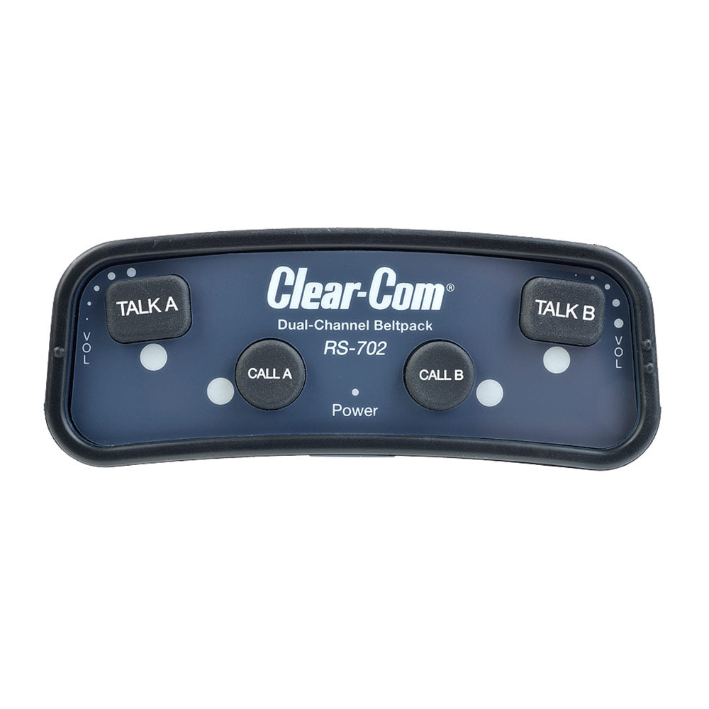 Clear-Com RS-702 - Dual-Channel Wired Beltpack for Encore Series Intercom
