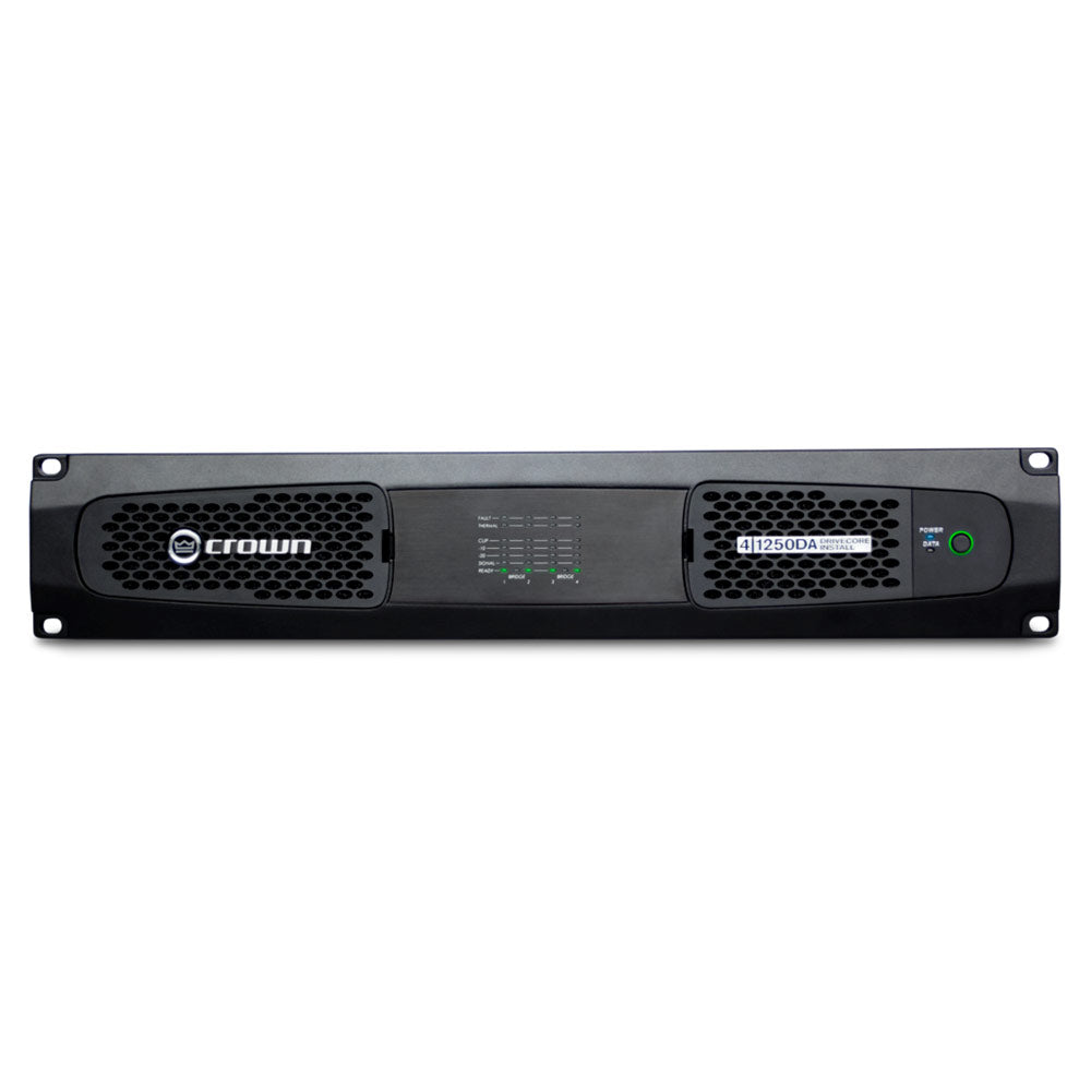 Crown DCI 4|1250DA DriveCore Install Dante 4-Channel Power Amplifier