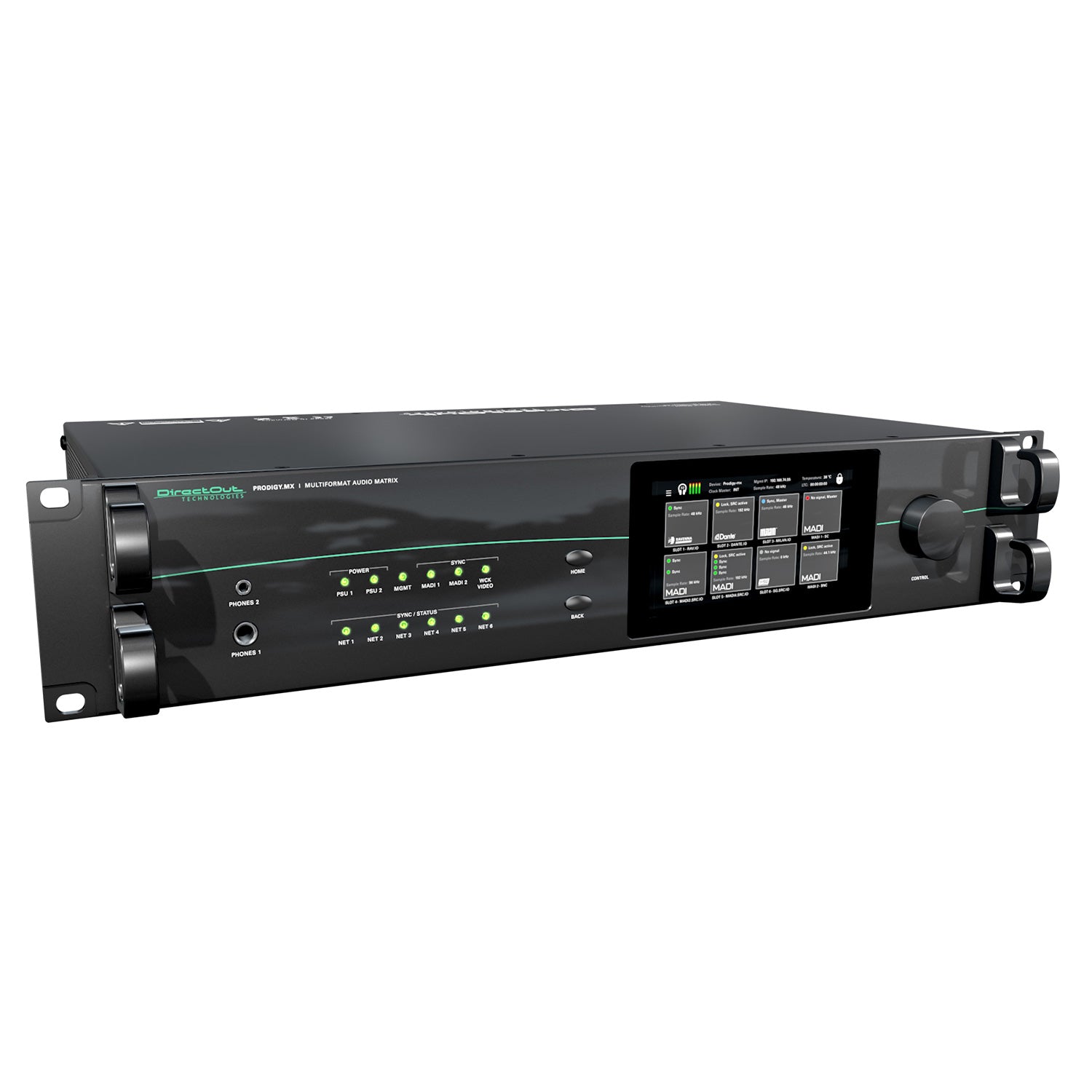 DirectOut PRODIGY.MX - Modular Digital Audio Matrix (Chassis Frame)