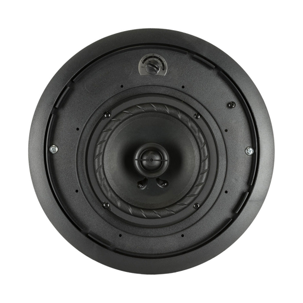 Soundtube CM62-EZ-II-BK - Two-Way 6.5-Inch In-Ceiling Loudspeaker (Black)