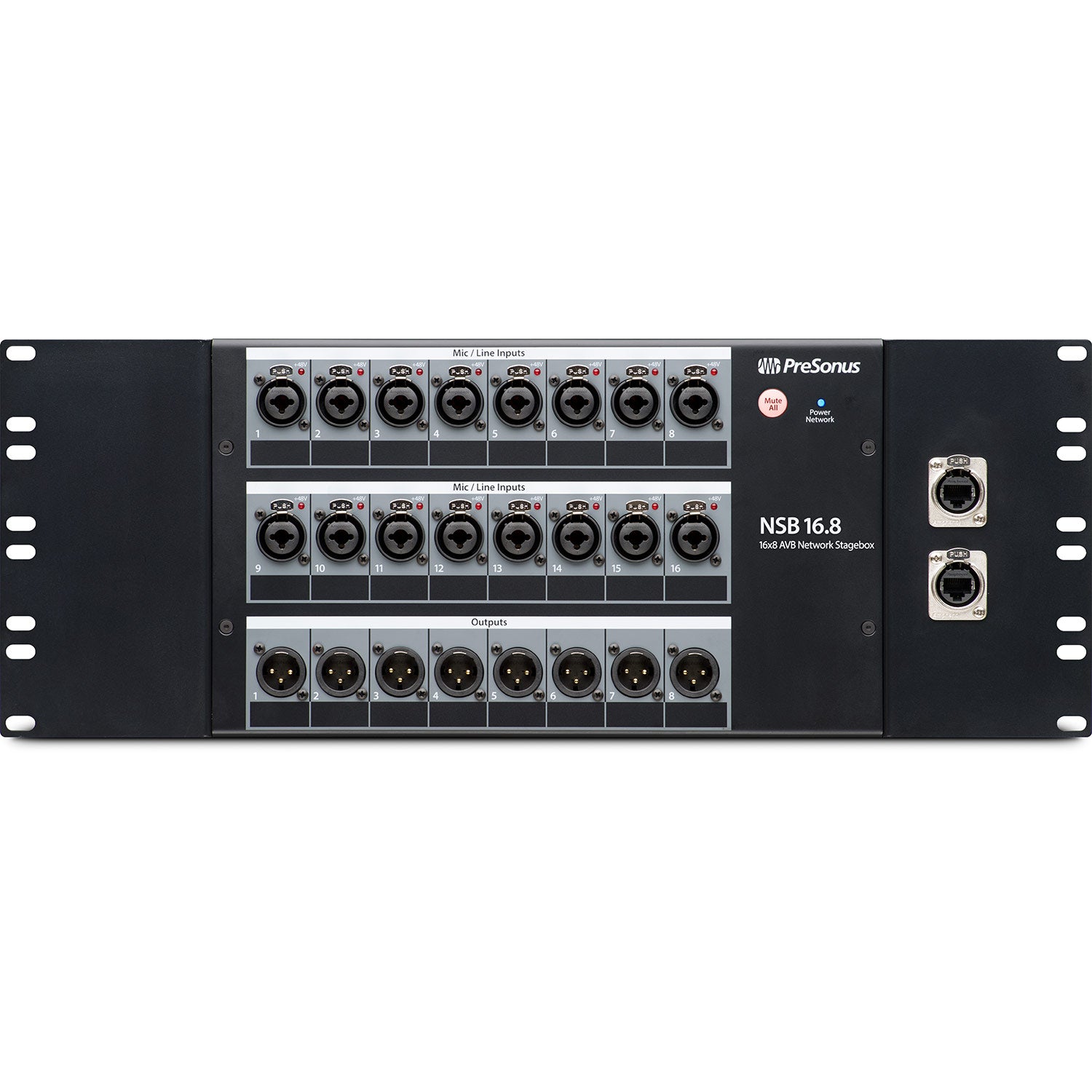 PreSonus NSB 16.8 - 16-Input/8-Output AVB-Networked Digital Stage Box