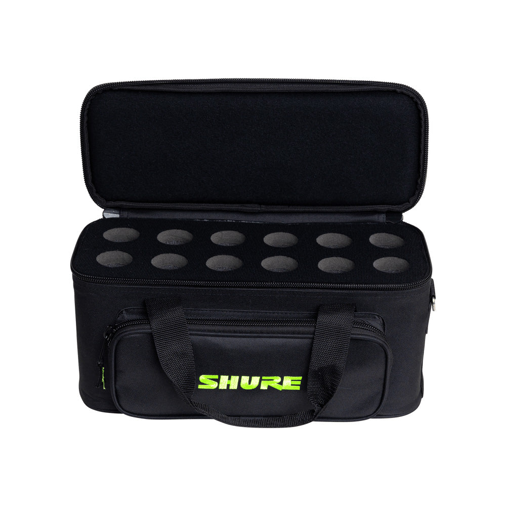 Shure SH-MICBAG12 - Carry Bag for 12 Handheld Microphones