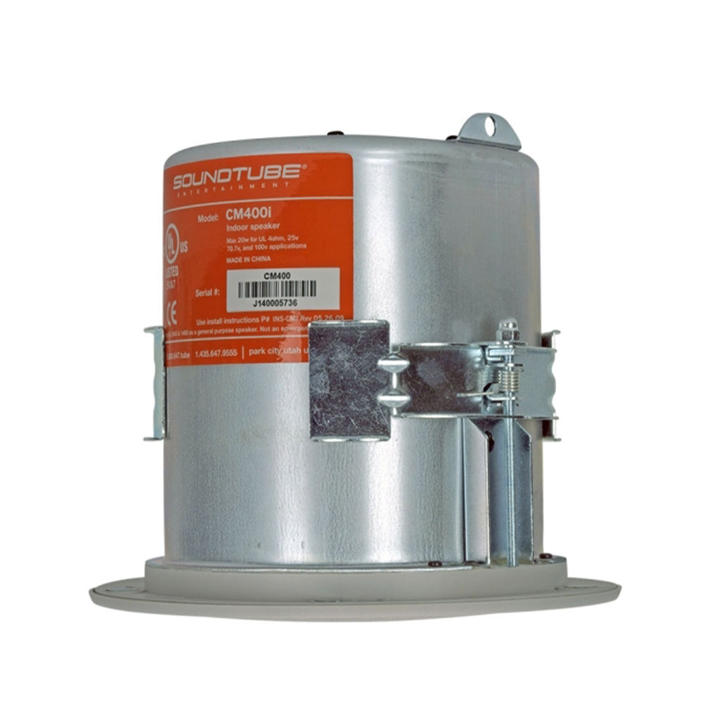 Soundtube CM400I-WH - Two-Way 4-Inch In-Ceiling Loudspeaker (White)