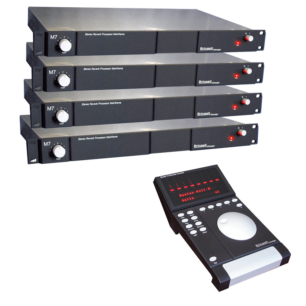 Bricasti Design System 4 - (4) M7M Reverb Processors and M10 Remote