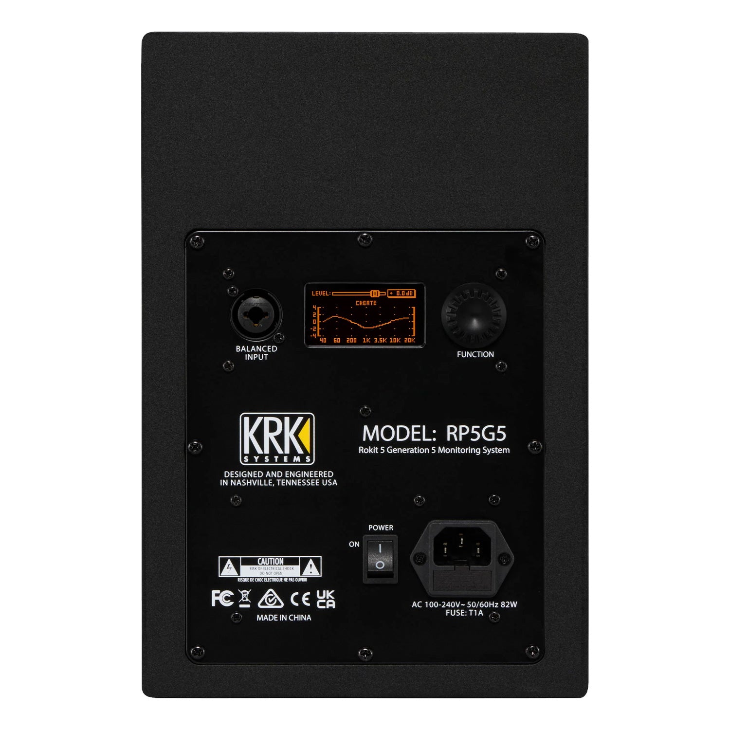 KRK Rokit 5 Generation Five - Active 5-Inch Two-Way Studio Reference Monitor (Single)