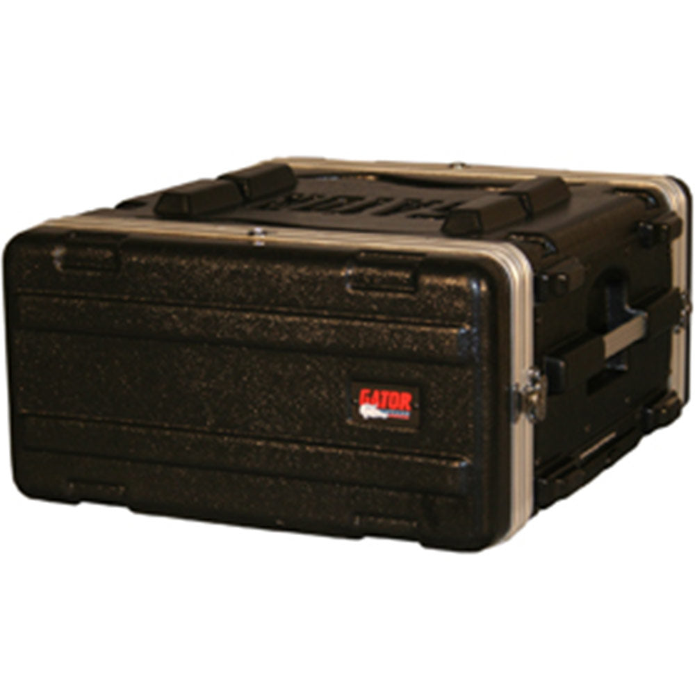 Gator GRR-4L Rolling ATA Style 4U Deluxe Polethylene Rack with Front and Rear Rack Rails