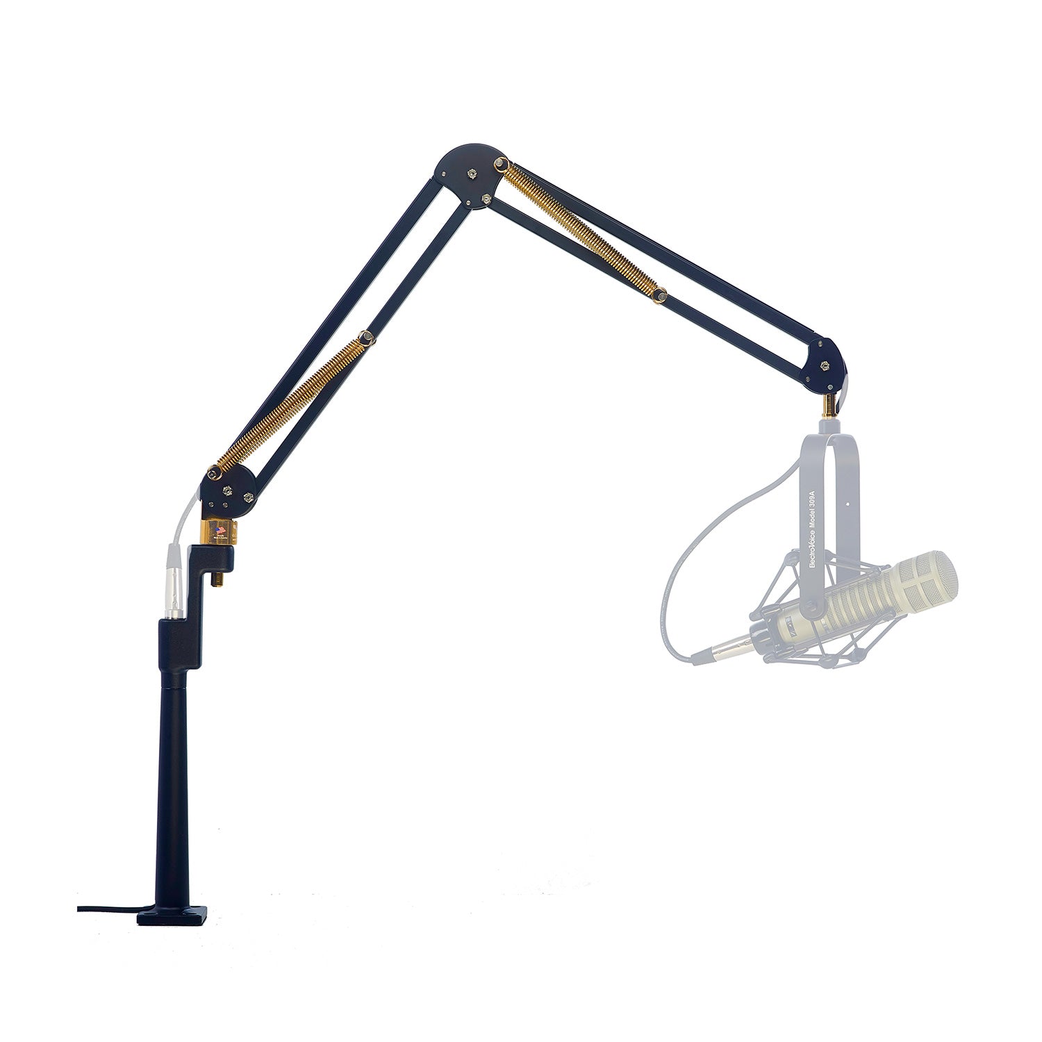 OC White 61900-B - ProBoom Elite Mic Arm with Riser (29" Reach / 15" Vertical Riser)