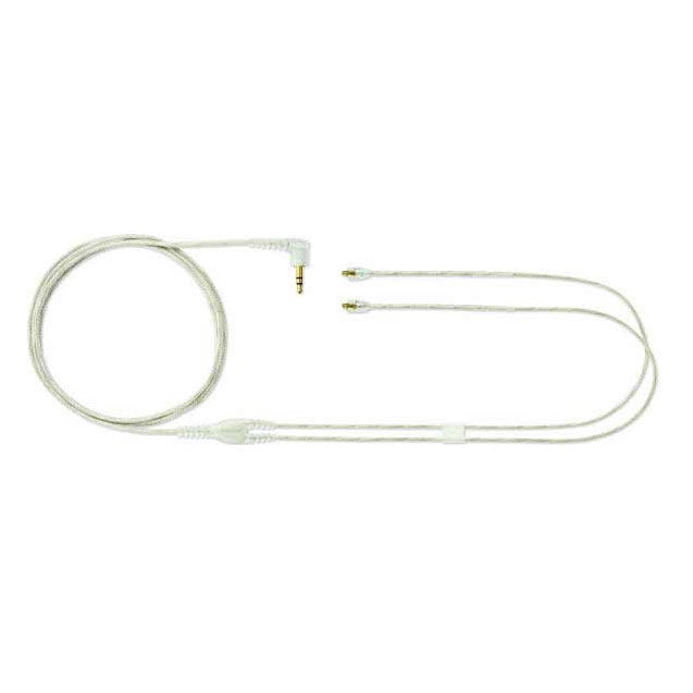 Shure EAC64CL Detachable Clear Earphone Replacement Cable for SE215, SE315, SE425 & SE535 (64 Inch)