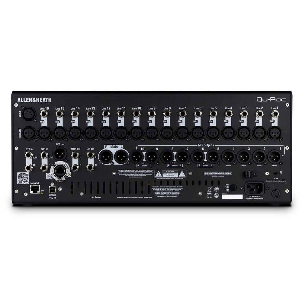 Allen and Heath Qu-Pac - 32-Channel Wireless Controlled Digital Mixer