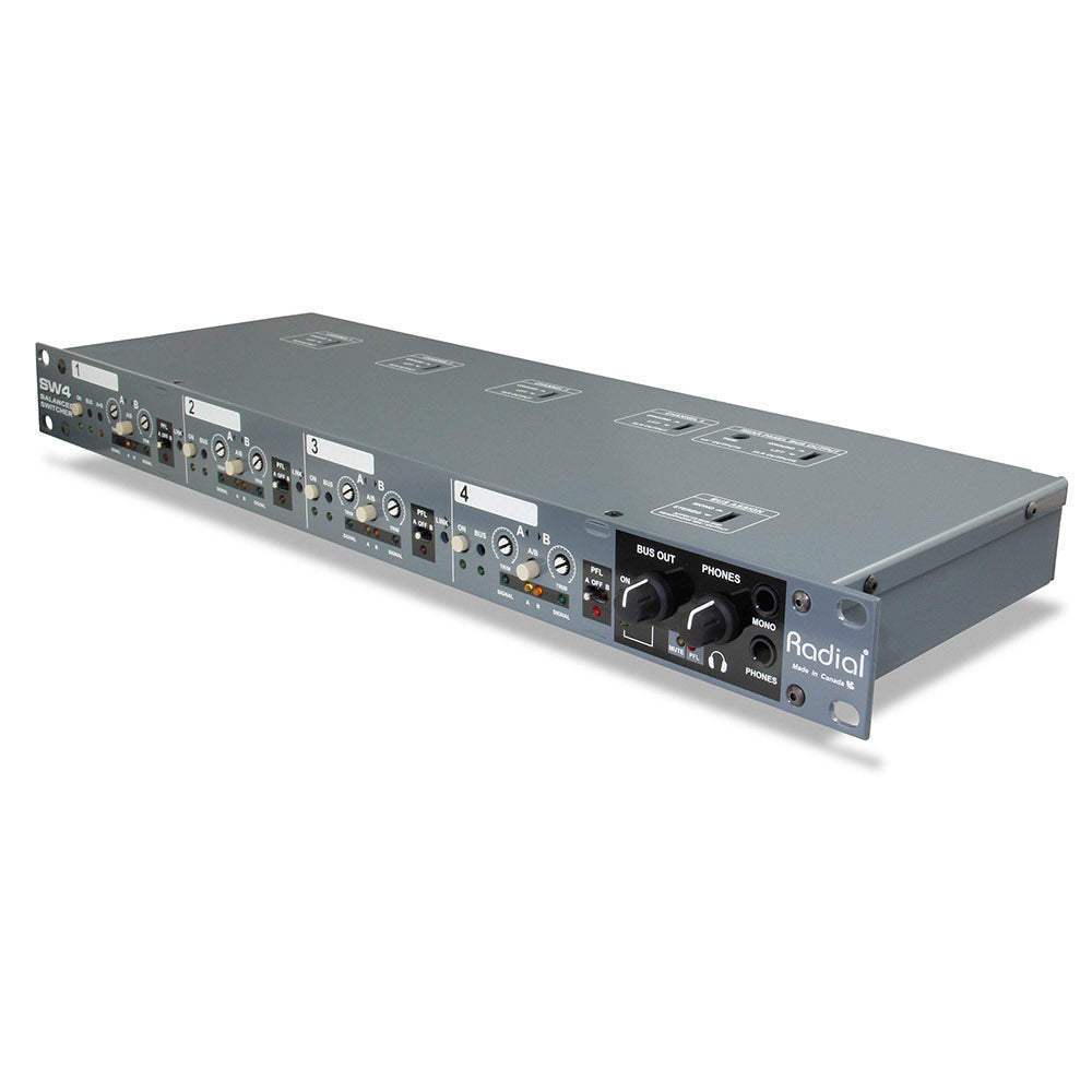Radial Engineering SW4 4-Channel Audio Switcher