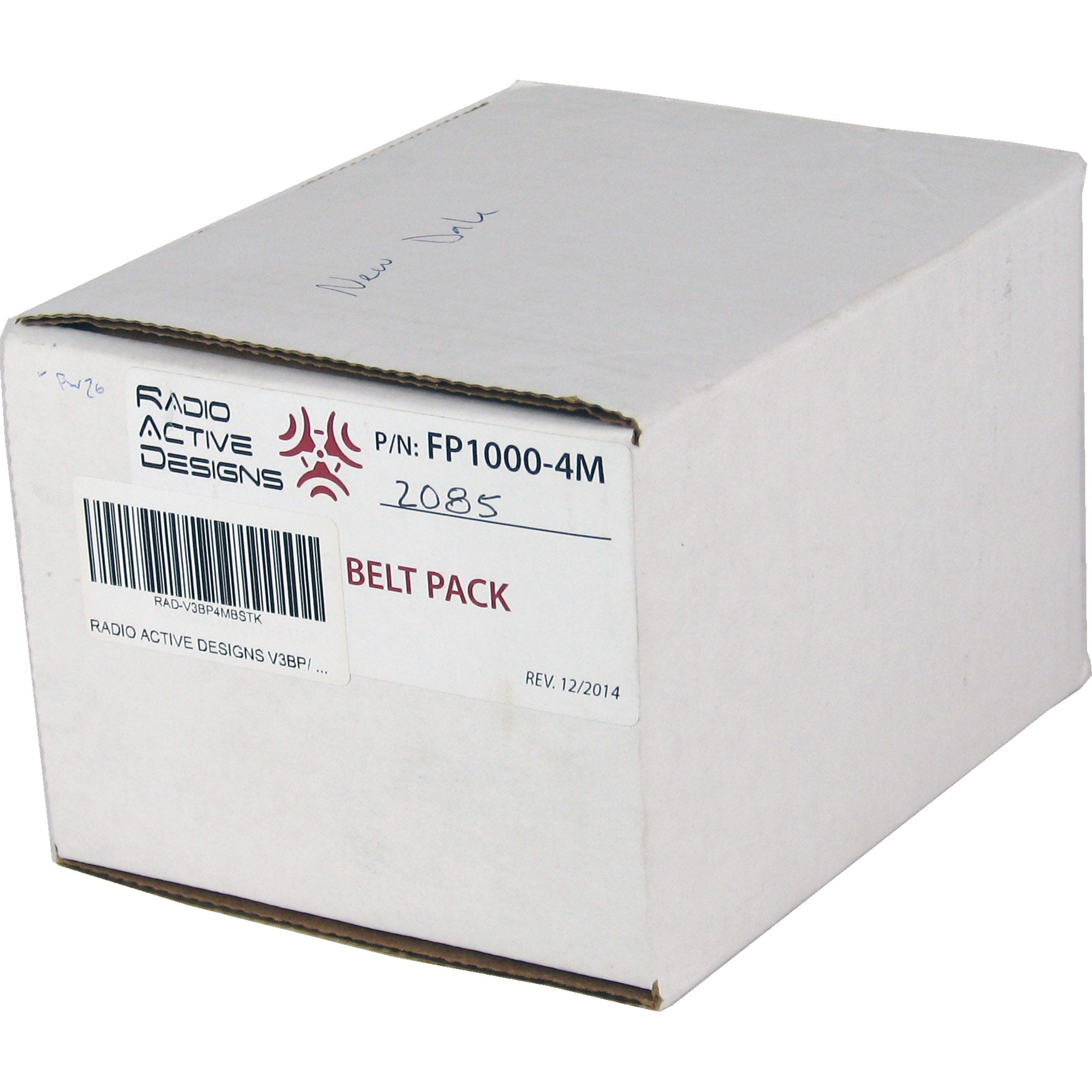 Radio Active Designs V3BP4M Wireless Intercom Beltpack (A4M Connector) - B-Stock