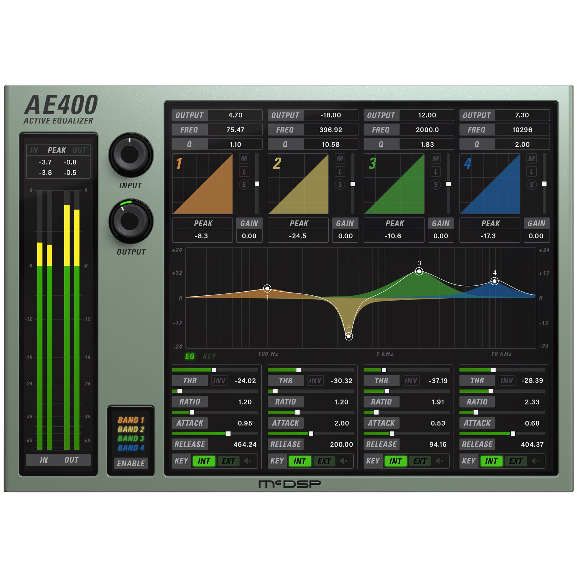McDSP AE400 Active EQ HD V7 - Active Equalization (VST/AU/AAX DSP)