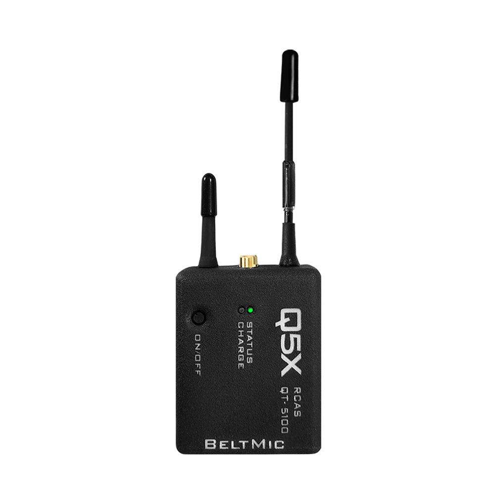 Q5x QT-5100 BeltMic - Compact Bodypack Wireless Transmitter (600 - 700 MHz)