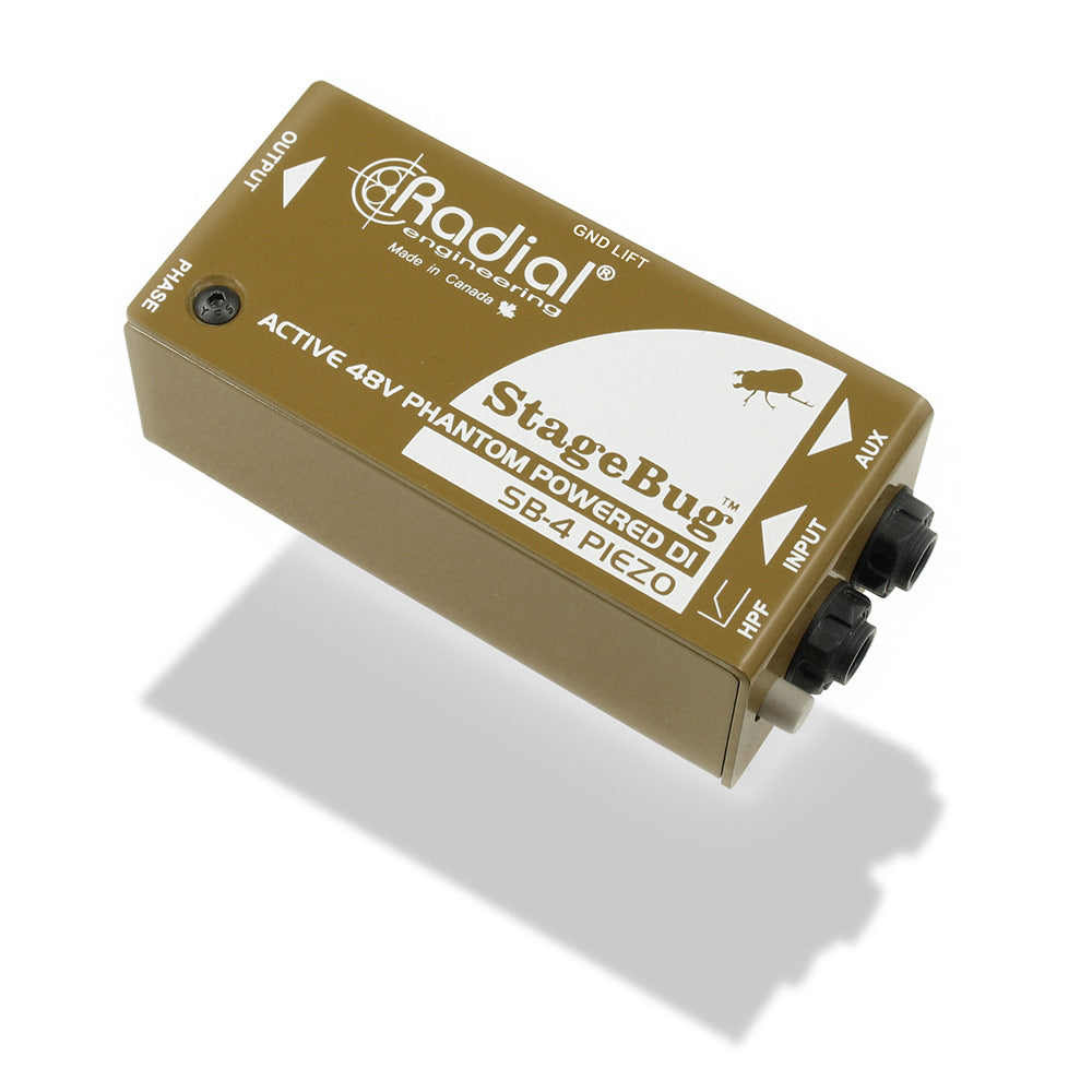 Radial Engineering StageBug SB-4 Active Piezo Direct Box