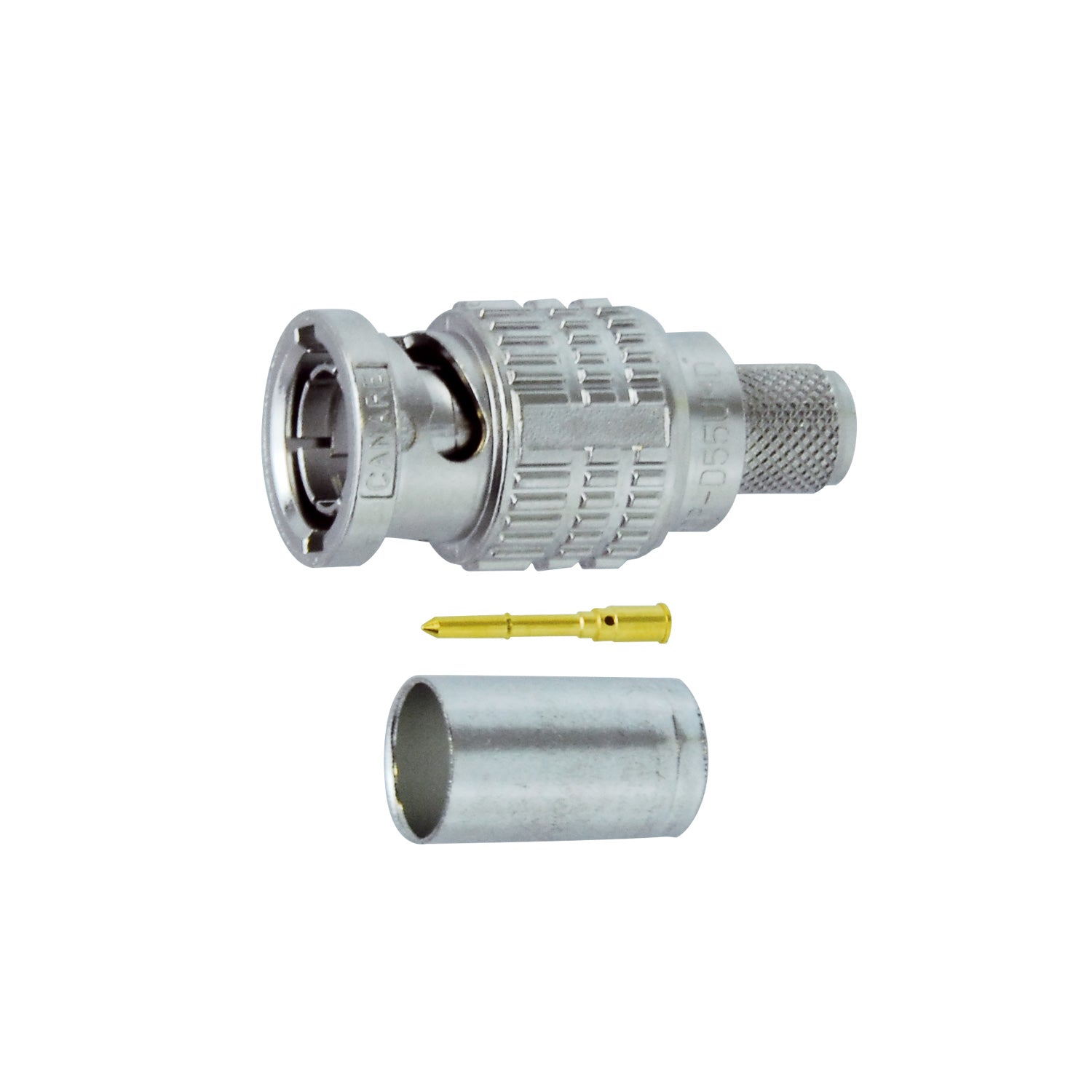 Canare BCP-D33UHD - 75-Ohm BNC Crimp Plug (for 12G / L-3.3CUHD)