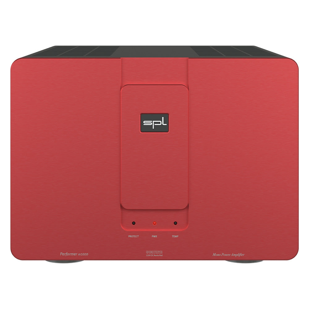 SPL Performer M1000 - Single-Channel HiFi or Studio Power Amplfier (Red)