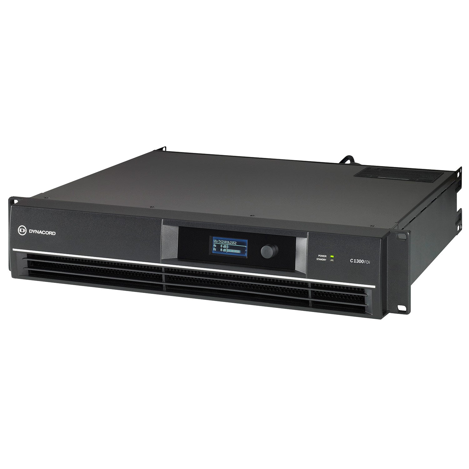 Dynacord C1300FDI 2-Channel 2x650W Installation DSP Power Amplifier