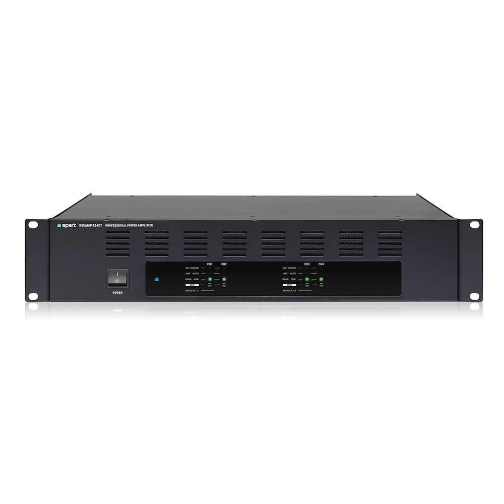 Biamp REVAMP4240T - 4-Channel Installation Power Amplifier