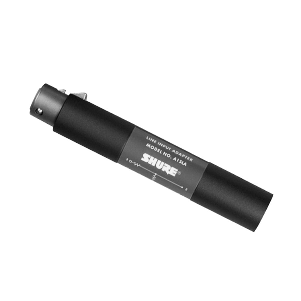 Shure A15LA 50dB Line Level to Mic Level Attenuator