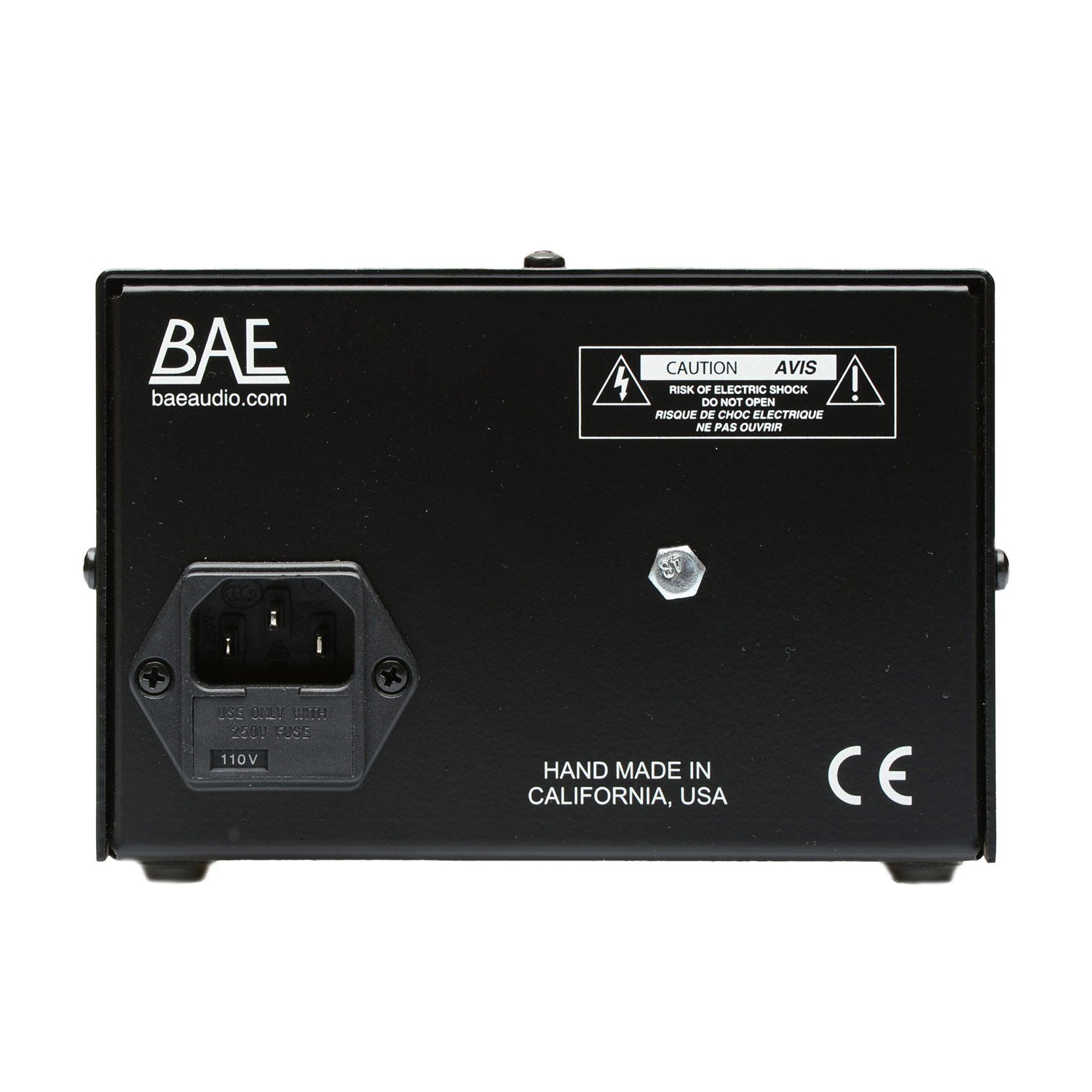 BAE Dual 312A Rackmount 2 Channel Mic Preamp (With PSU)