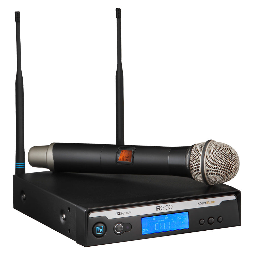 Electro-Voice RE300-HD - Handheld Wireless System (C Band / 516-532 MHz)
