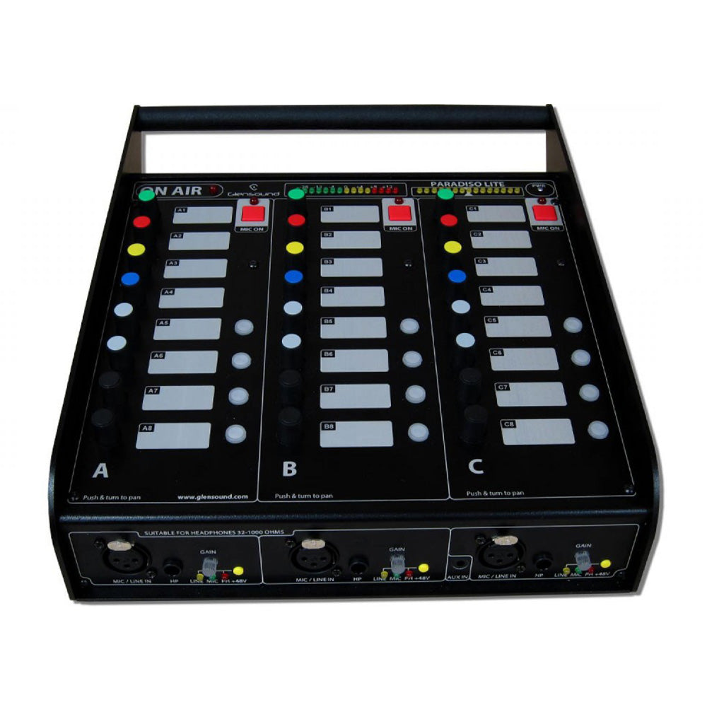 Glensound PARADISO LITE Dante AES67 Commentators Box