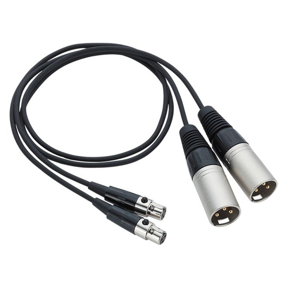 Zoom TXF-8 Dual TA3 to XLR Cable Kit for Zoom Field Recorders