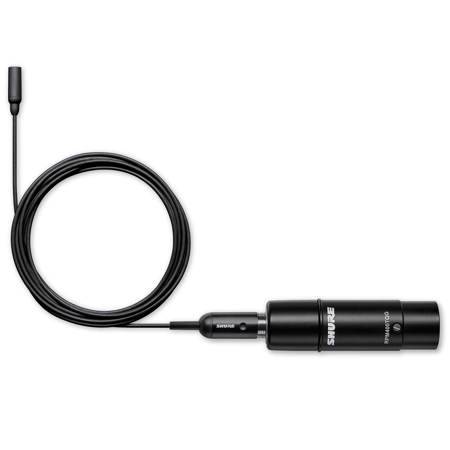 Shure TwinPlex TL48B/O-XLR-A Subminiature Lavalier Microphone (Tailored, XLR, Black)