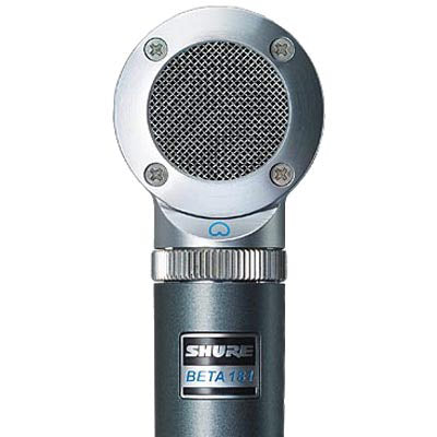 Shure Beta181/C Ultra Compact Instrument Condenser Microphone (Cardioid Capsule)