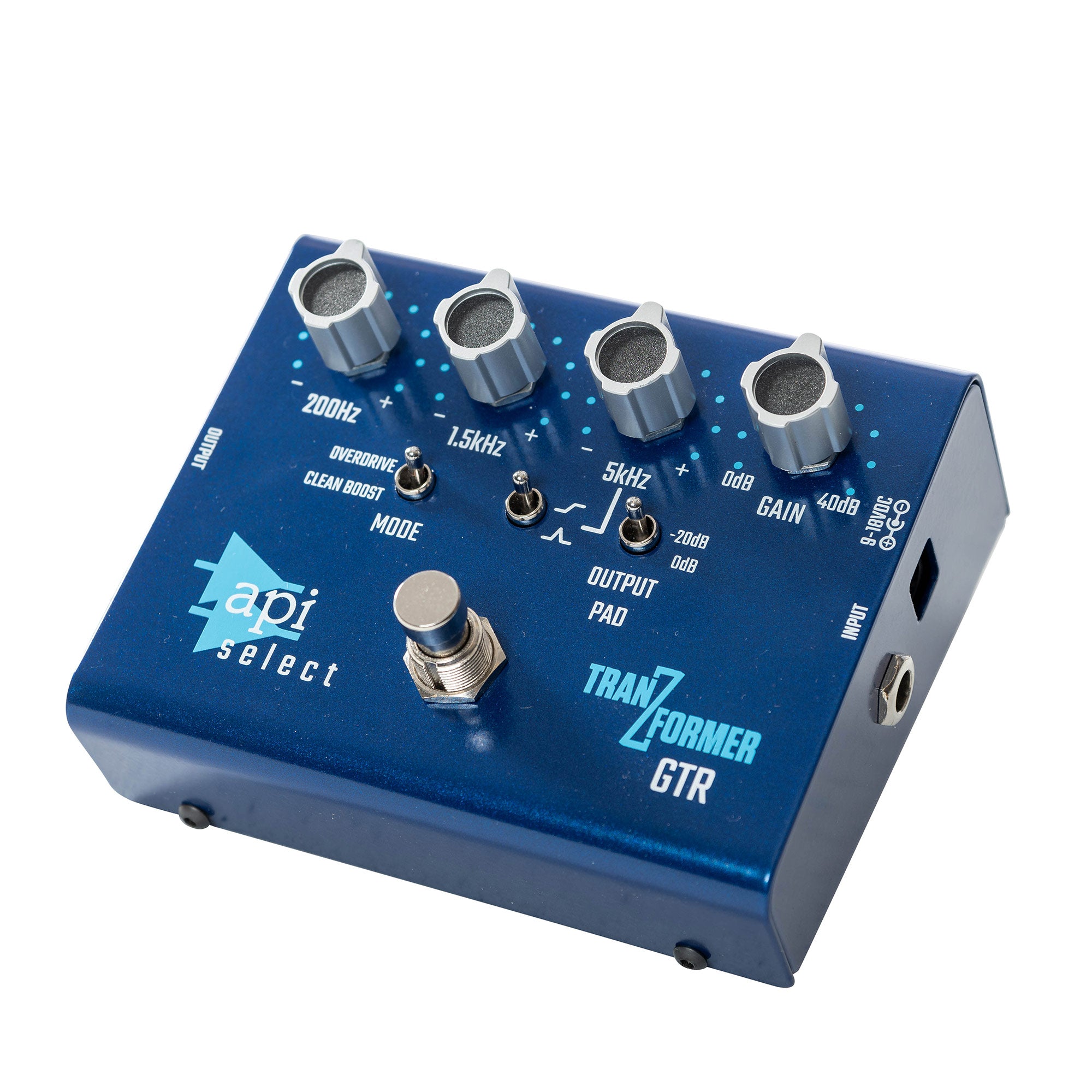 API Select TranZformer GTR - Equalizer / Boost / Overdrive Guitar Pedal