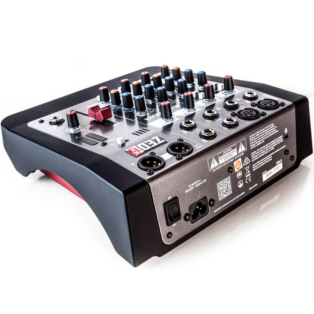 Allen and Heath ZED6 Compact 6-Input Analog Mixer