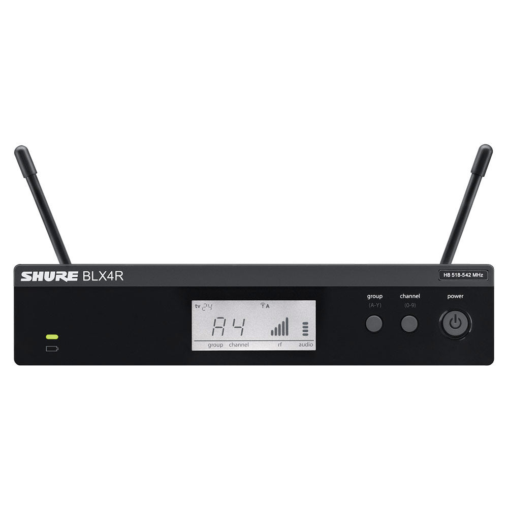Shure BLX24R/SM58 Handheld Wireless System (H11 Band - 572-596 MHz)