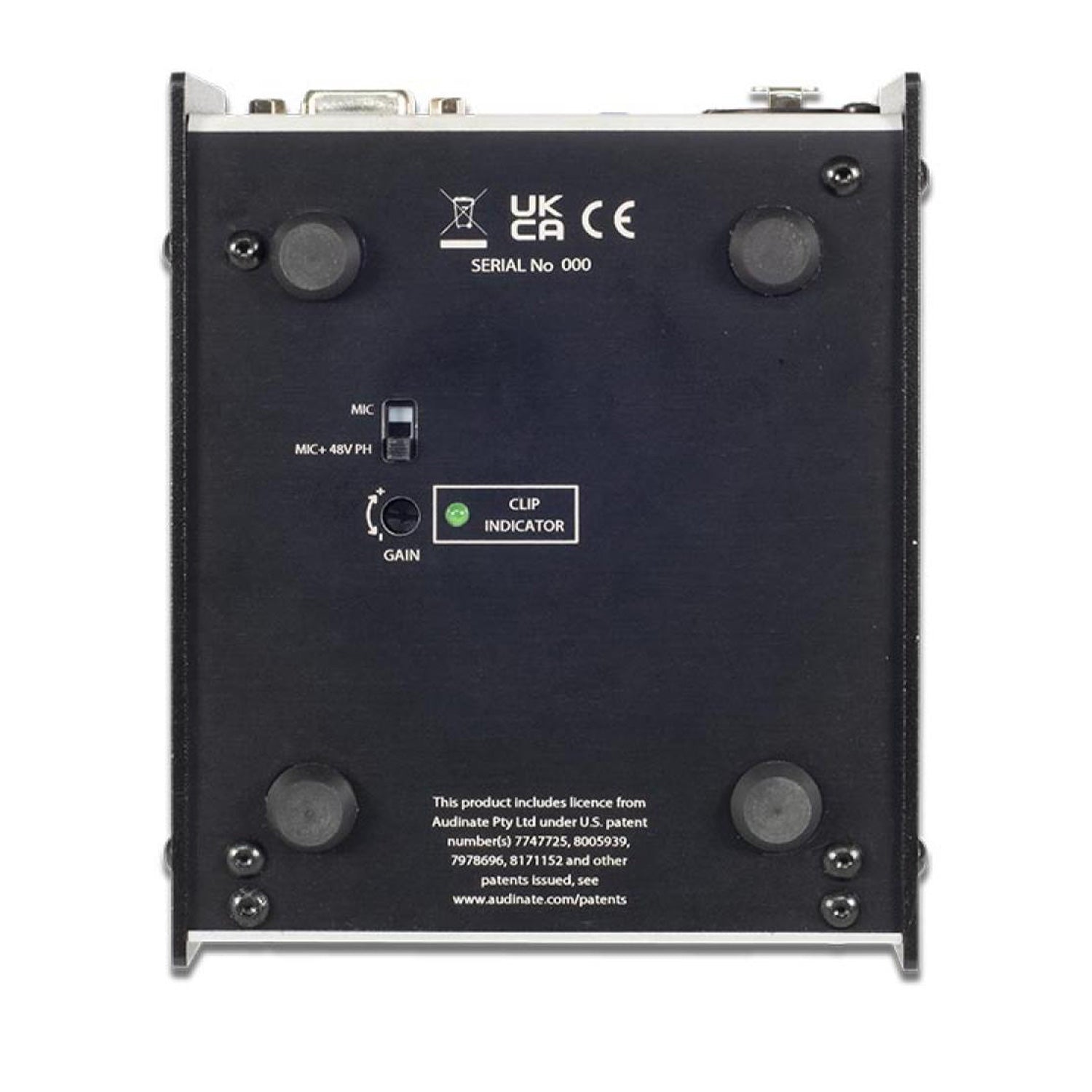 Glensound Beatrice PM1 - Single-Channel Paging Station for Dante Intercom