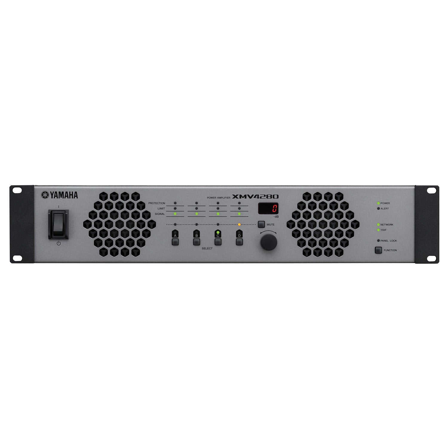 Yamaha XMV4280 4-Channel Power Amplifier with YDIF Interface