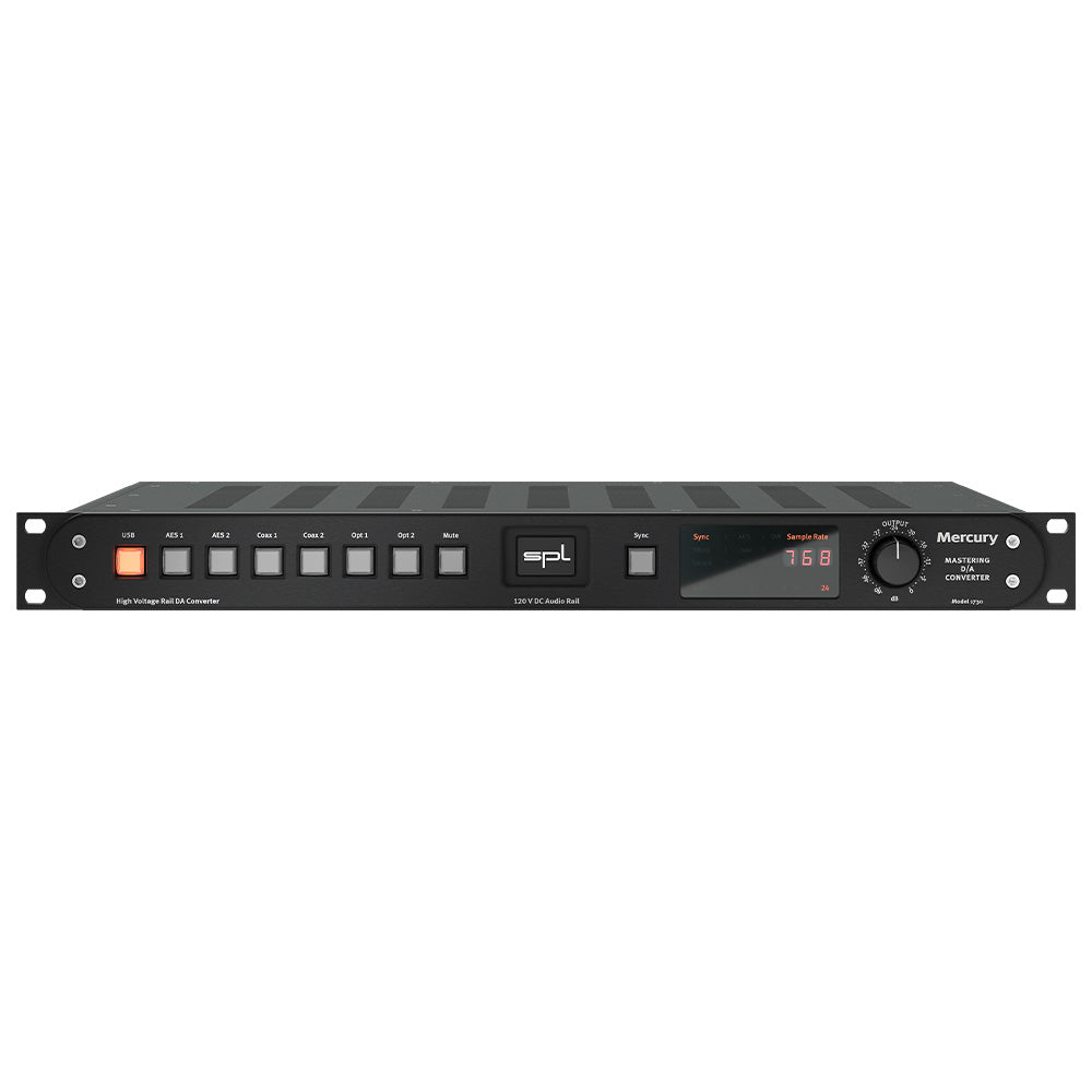SPL Mercury - Mastering D/A Converter (All Black)