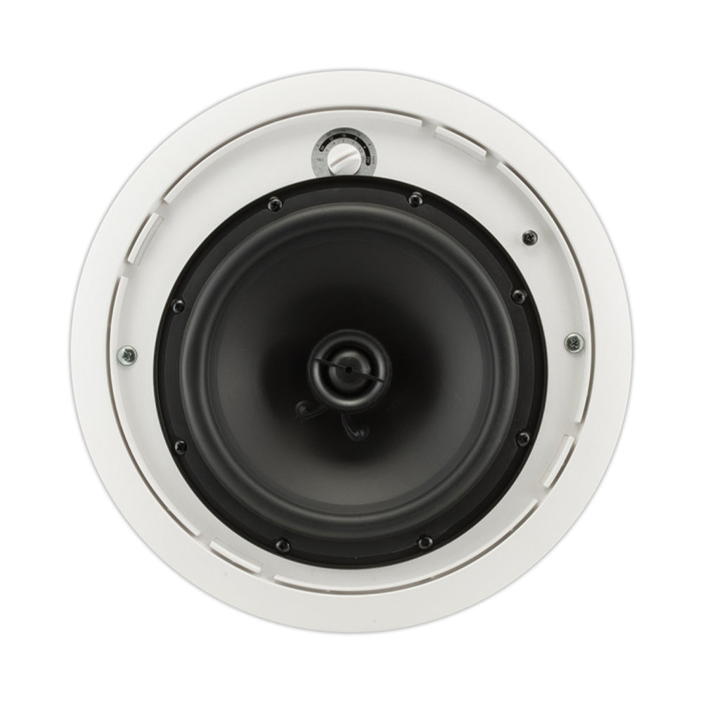 Soundtube CM82-EZ-II-WH - Two-Way 8-Inch In-Ceiling Loudspeaker (White)