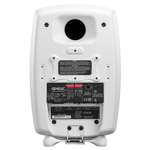 Genelec 8340A SAM Active 2-Way 6.5-Inch Studio Monitor with DSP (White/Single)