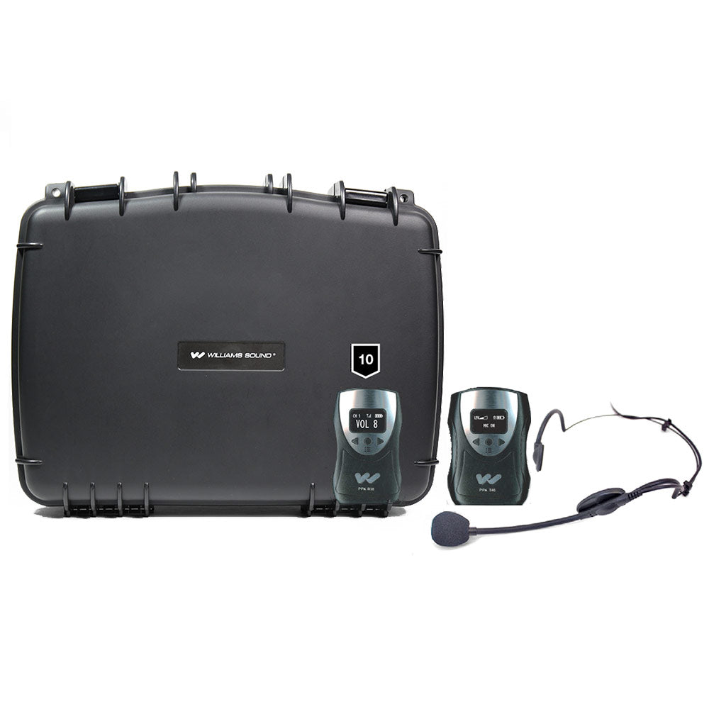 Williams AV TGS PRO 738 Personal PA FM Tour Guide System
