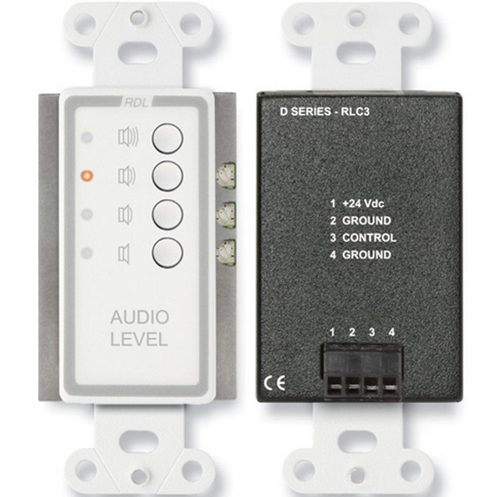 RDL D-RLC3 Remote Level Control with Preset Levels (White)