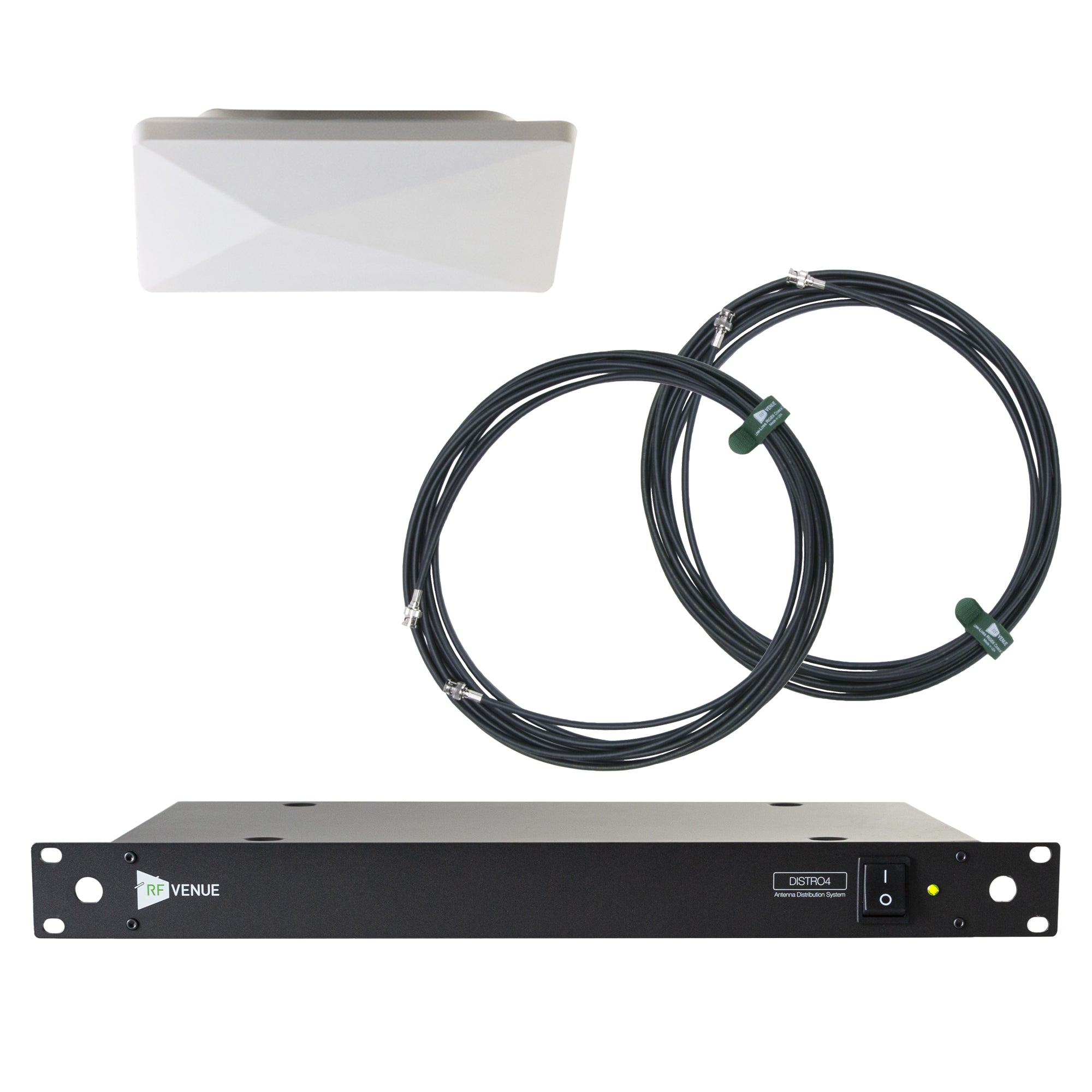 RF Venue D-ARCDISTRO4 - Diversity Architectural Antenna DISTRO4 Pack