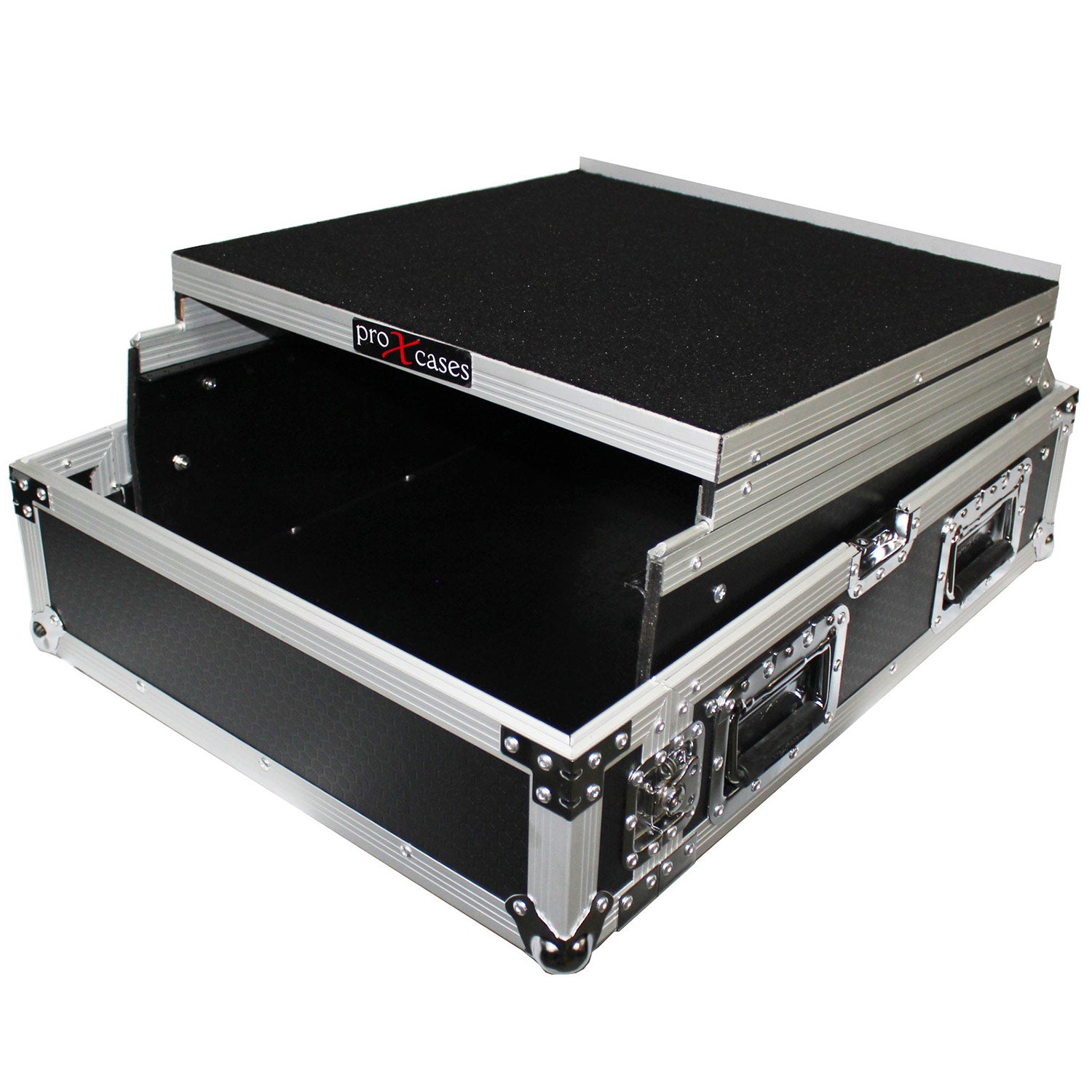 ProX XS-19MIX13ULT - Rack Mount 19" Mixer W/ 13U Slantsliding Laptop Shelf