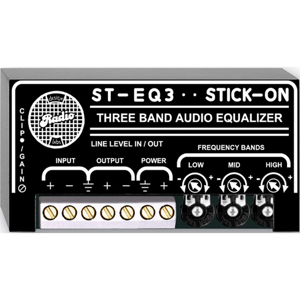RDL ST-EQ3 3 Band Equalizer - Line Level