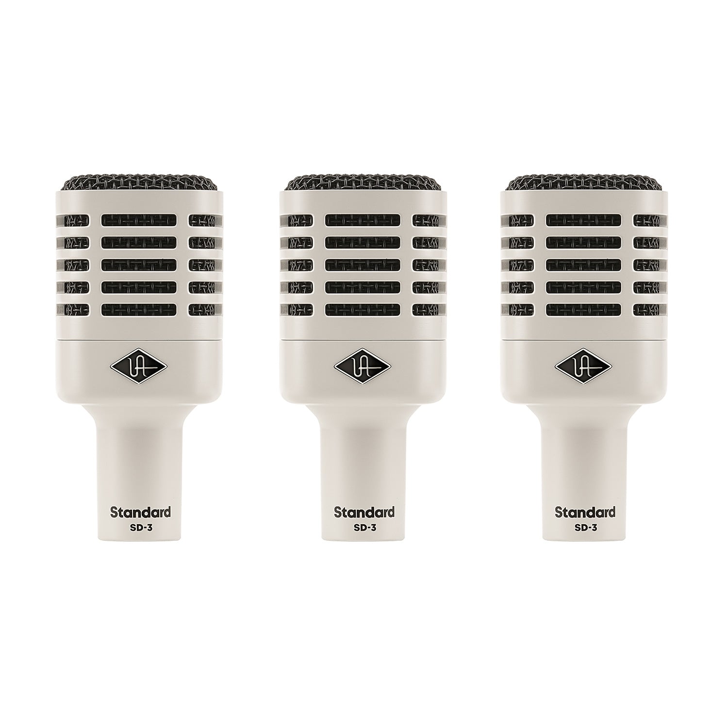 Universal Audio SD-3 - Dynamic Microphone with Hemisphere Mic Modeling (3 Pack)
