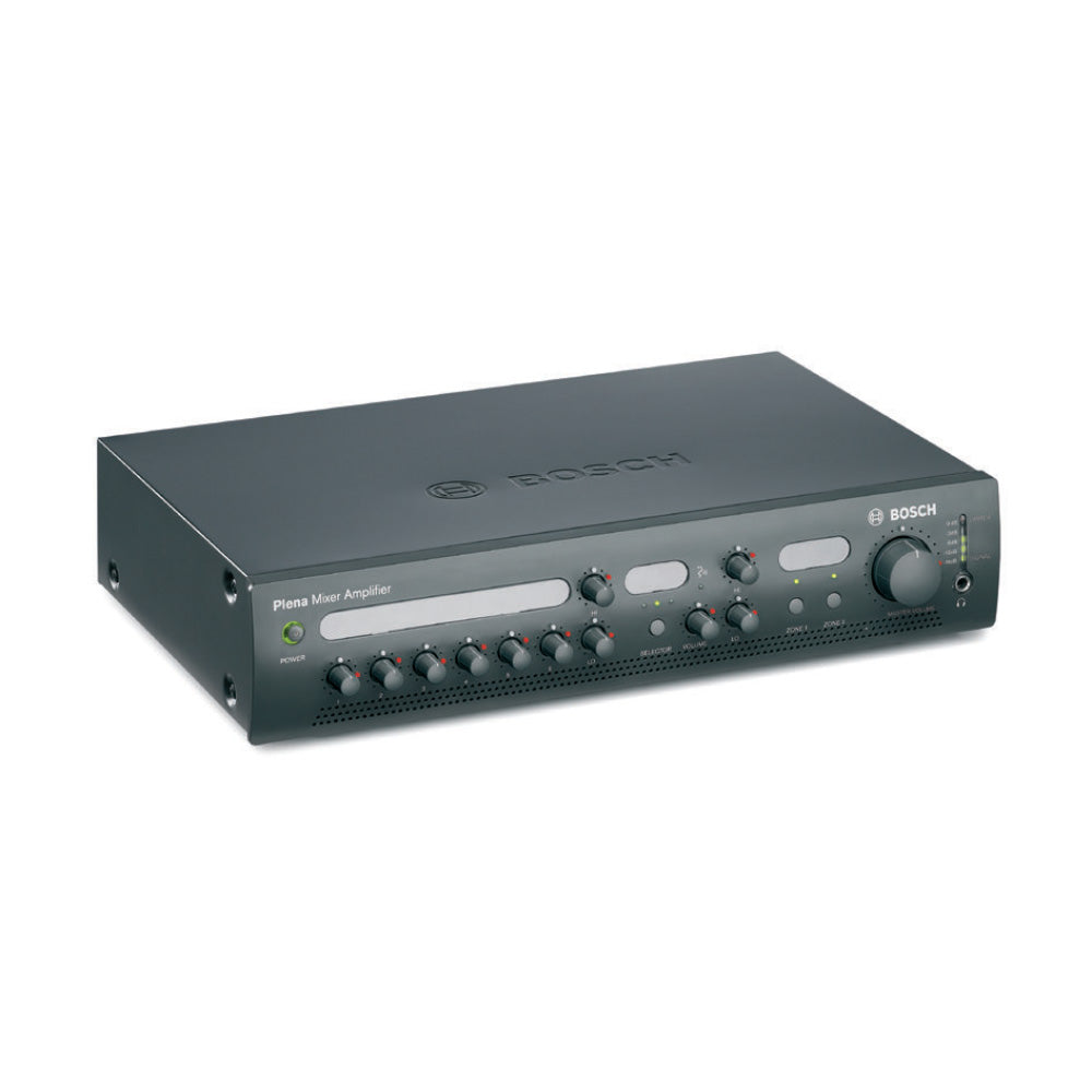 Bosch PLE-2MA120-US - Plena Series 2-Zone 120-Watt Priority Mixer Amplifier