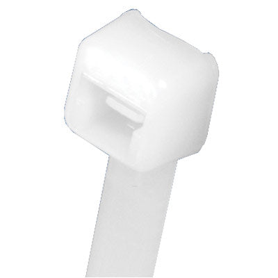 Panduit PLT1M-C Pan-Ty 3.9 Inch Natural Nylon Locking Cable Tie - 100 Pieces