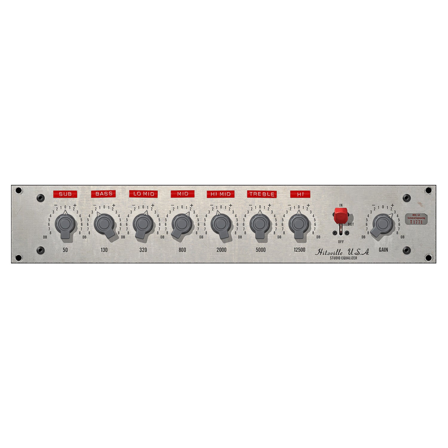 Universal Audio Hitsville EQ Collection - Vintage Style EQ Plugins (VST/AU/AAX / UAD or Native)