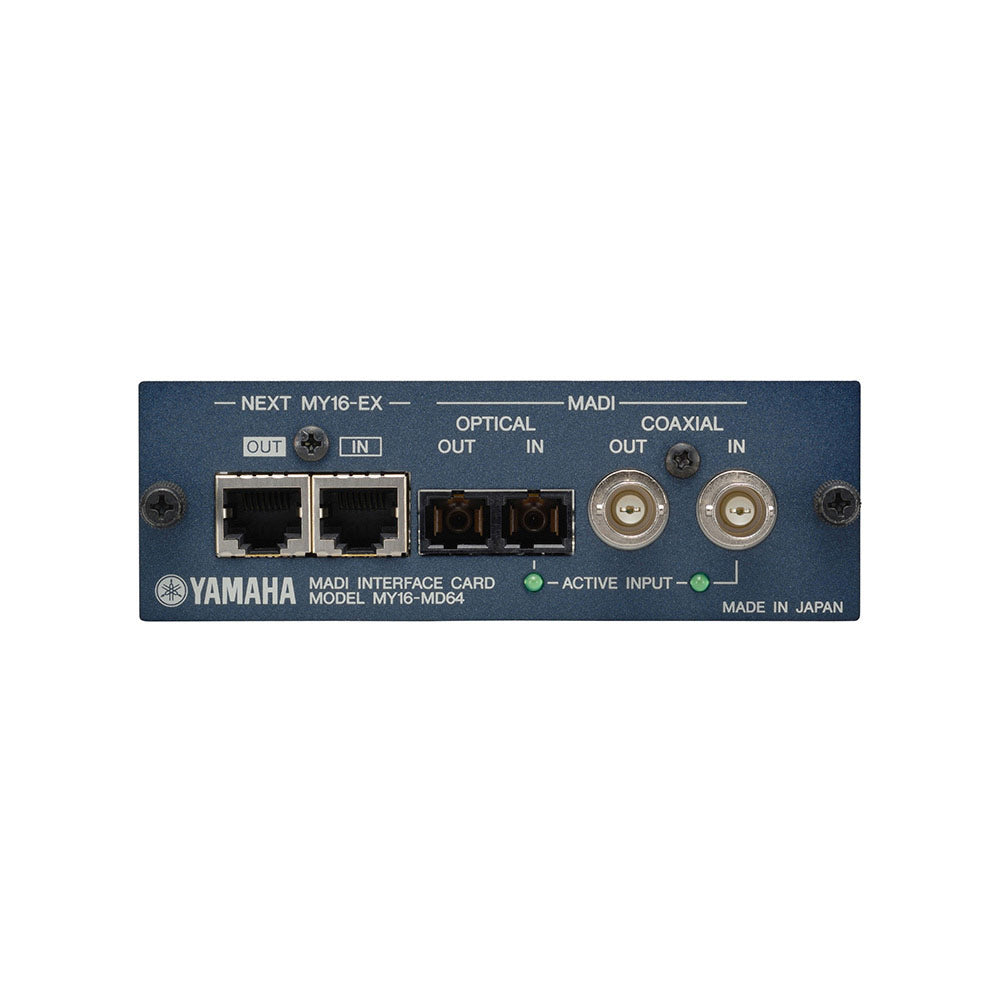 Yamaha MY16-MD64 MADI Digital I/O Card (for Yamaha Digital Mixers)